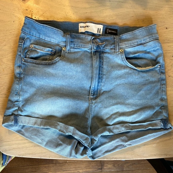 Garage Super Soft High Rise Denim Shorts - Picture 1 of 7